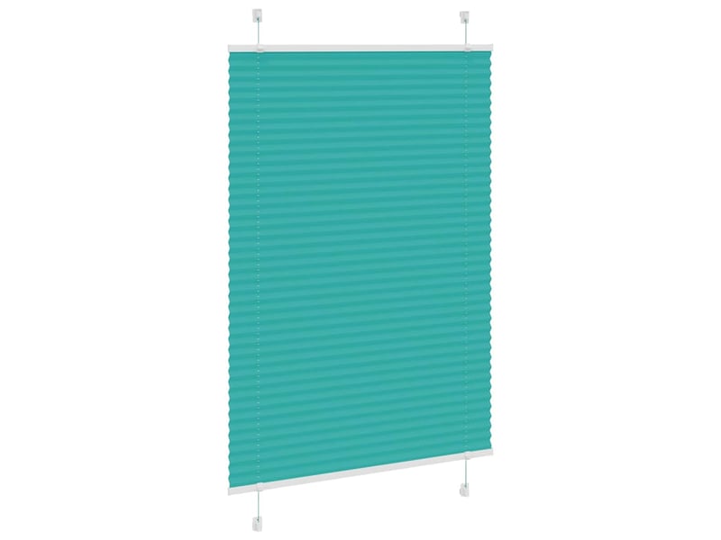 Store plissé, store de fenêtre vert pétrole 95x150 cm largeur du tissu 94,4 cm cf47113  - Conforama C