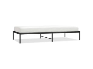Lit simple 100x200 cm    coloris noir