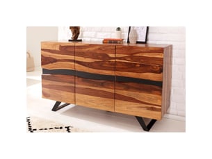 Buffet 3 porte(s)   <strong>MEUBLORAMA</strong> <strong></strong> - 148 cm coloris bois clair 