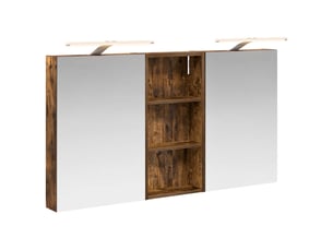Ensemble de meubles de salle de bain 3 pcs 110x10.5x60.5 cm shl3251