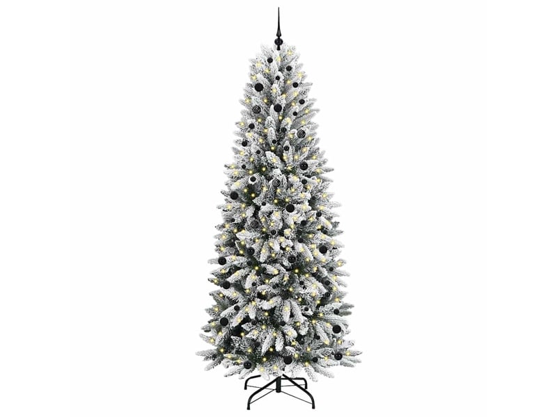 Sapin de noël - arbre de noël artificiel blanc 240 cm - Conforama C