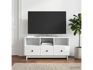 Meuble tv coloris blanc 102 cm <strong></strong>  <strong></strong>