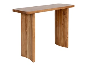 Console d'entrée en bois d'acacia marron 120x40x80h cm