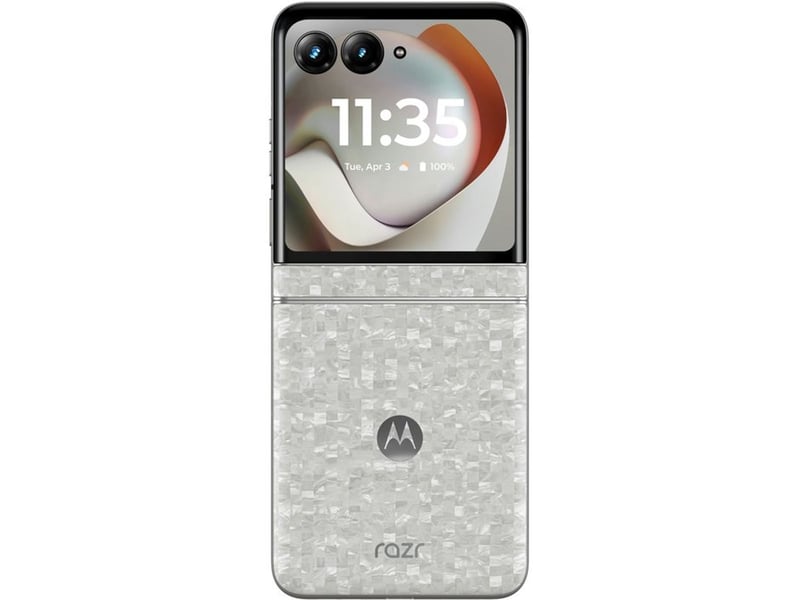 Smartphone pliable 5g razr 70 8 go 256 go blanc bright white MOTORAZR708256W - Conforama B