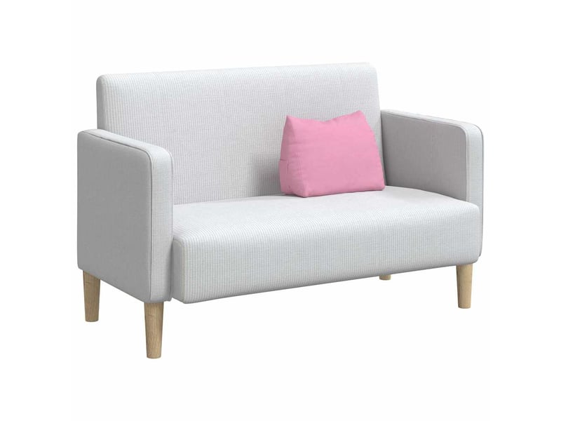  Coussin de dos, coussin de dossier rose 45 x 20 x 35 cm tissu cf54977  - Conforama C