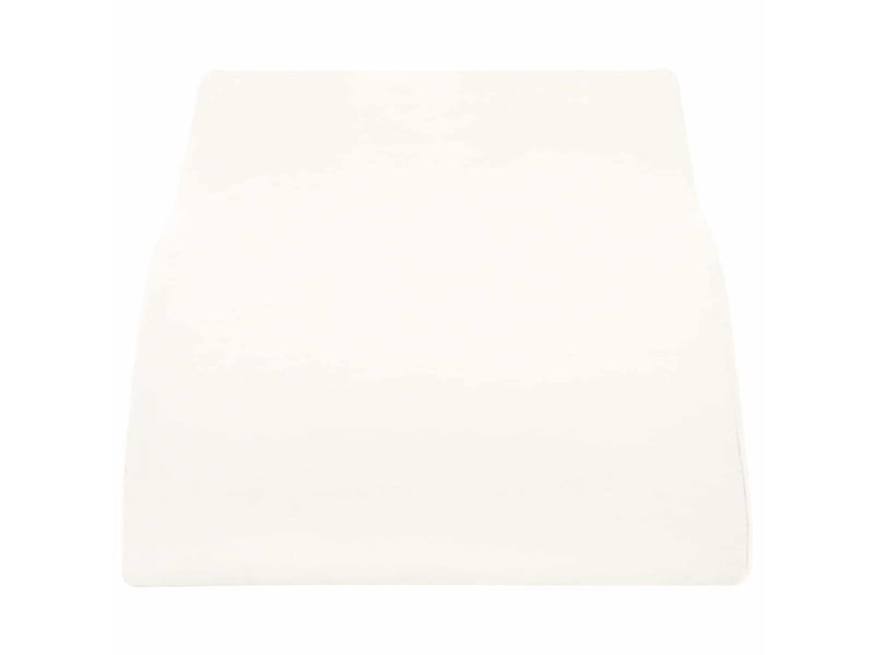  Coussin pour les jambes, oreiller 68 x 40 x 21,5 cm mousse pu blanc cf56587  - Conforama D