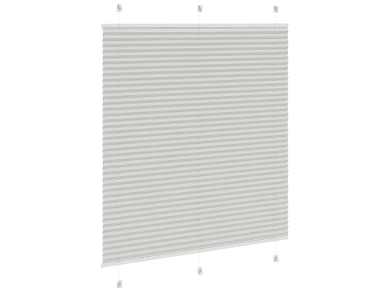  Store plissé, store de fenêtre gris clair 115x150cm largeur du tissu 114,4cm cf46878  - Conforama D