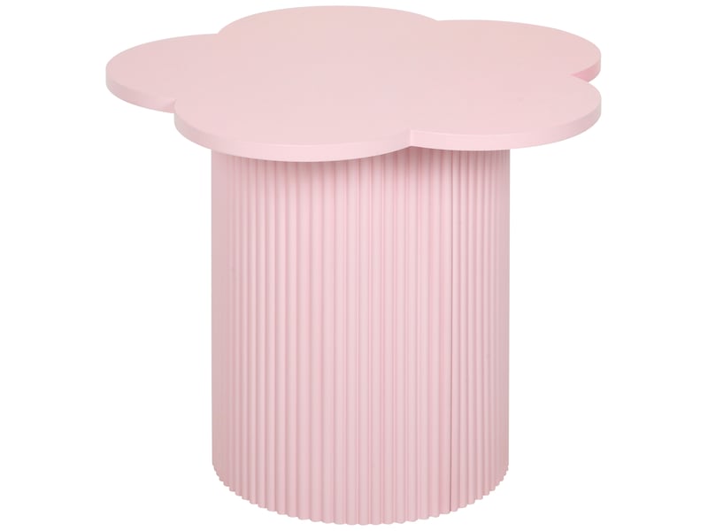  BOUT DE CANAPE ROSE  - Conforama C