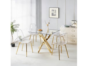 Ensemble table carré(e) 4 chaise(s) ULEVR