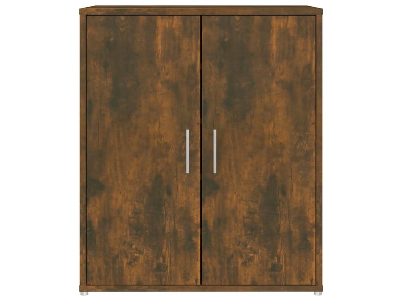  Meuble à chaussures, armoire à chaussures 60x35x70 cm chêne fumé shl810  - Conforama E