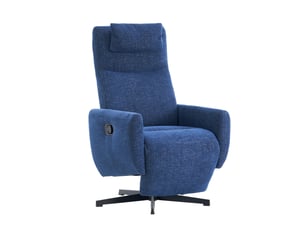 Fauteuil relax électrique RAELUNYI Cuir / Tissu noir
