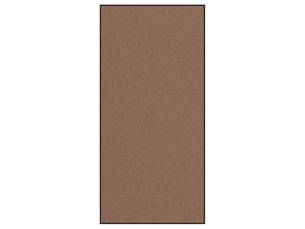 Tapis d'entrée rectangulaire 120 x 250 cm anti-salissure élégant design moderne en polyamide marron 02_0057981