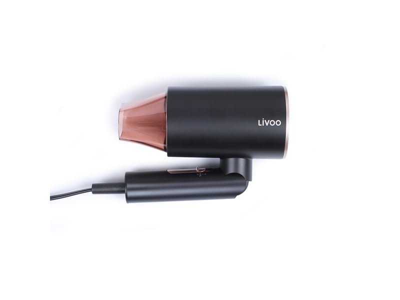  Livoo - sèche-cheveux 1600w ionique noirrose  dos173 - DOS173 - Conforama B