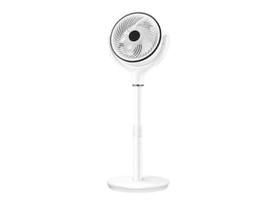 Ventilateur sur pied fabrilamp chorlito 40 w 6 vitesses blanc