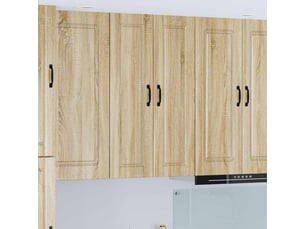 Meuble mural de cuisine, armoire de cuisine chêne sonoma 30x31x100cm shl1672