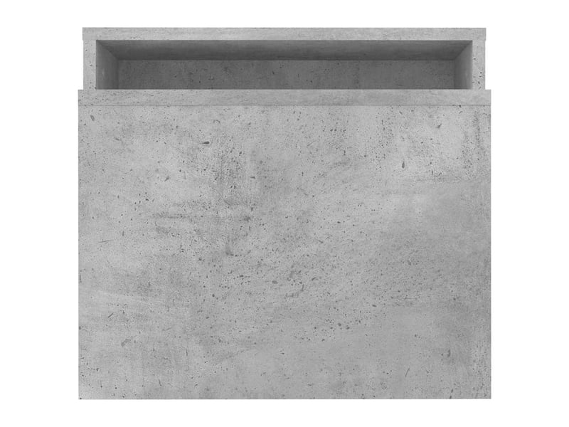  Ensemble de table basse - table de salon - table à thé gris béton 100x48x40 cm bois ingénierie  - Conforama E