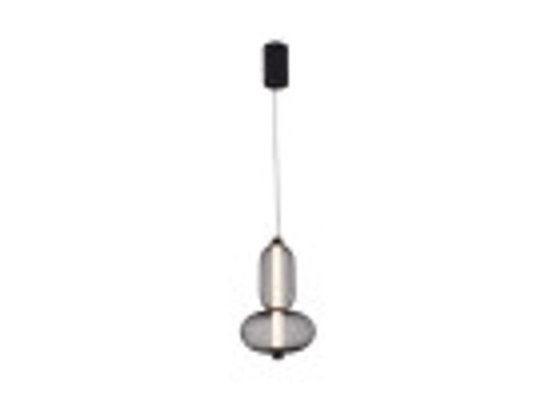  Fabrilamp mimosa, suspension, moderne, led, 9 w, 990 lm, 4000 k, noir, 60-200 x 22 x 22 cm 250690929 - Conforama B