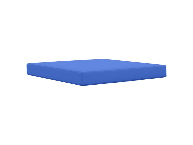  Coussin de canapé d'extérieur, coussin de chaise polyester bleu royal 80 x 80 cm cf54043  - Conforama D