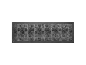 Tapis d'entrée grattoir jason 25x75cm noir