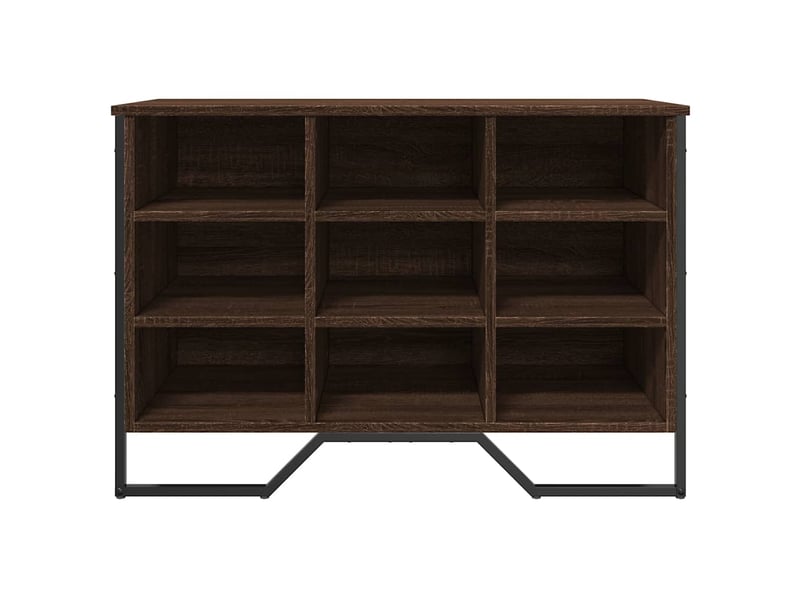  Meuble à chaussure | armoire à chaussures chêne marron 90x38x61,5 cm bois ingénierie  - Conforama D