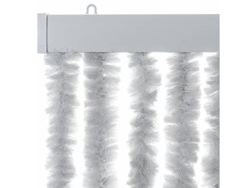  Rideau anti-mouches, moustiquaire gris 118x220 cm chenille cf43518  - Conforama D