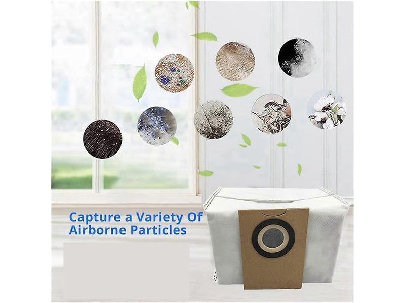  18pcs non-woven dust bag for alpha 2 pro robot vacuum cleaner replacement accessories garbage dust bag  - Conforama C