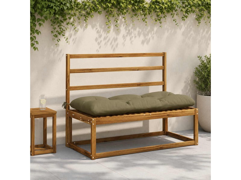  Coussin de banc, coussin d'assise, coussin de canapé vianen 100 % polyester vert olive cf54002  - Conforama B
