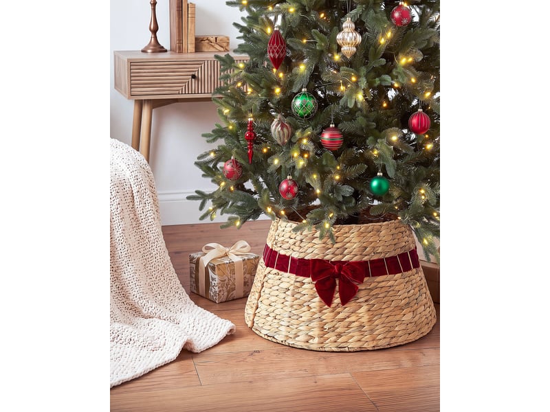  Jupe de sapin de noël billnas  60 cm rouge  - Conforama B