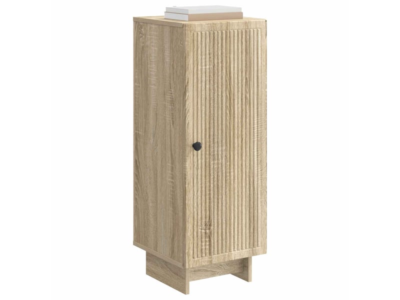  Buffet - bahut - meuble de rangement chêne sonoma 33 x 34,5 x 90 cm bois d'ingénierie  - Conforama C