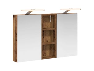 Ensemble de meubles de salle de bain 3 pcs 80x10.5x50 cm shl6394