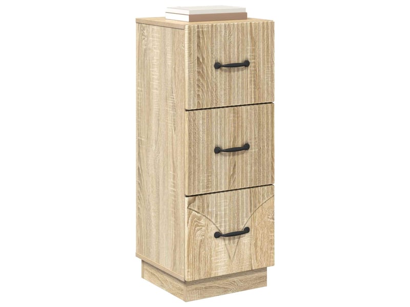 Armoire de rangement bureau, armoire à tiroirs 33 x 34.5 x 87 cm bois d'ingénierie shl9412 - Conforama C