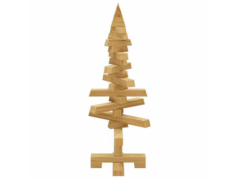  Sapin de noël - arbre de noël en bois kotka bois de pin massif  - Conforama E