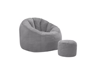 Fauteuil fixe <strong>MODFU</strong> <strong></strong> Polyester gris vendu A l'unité