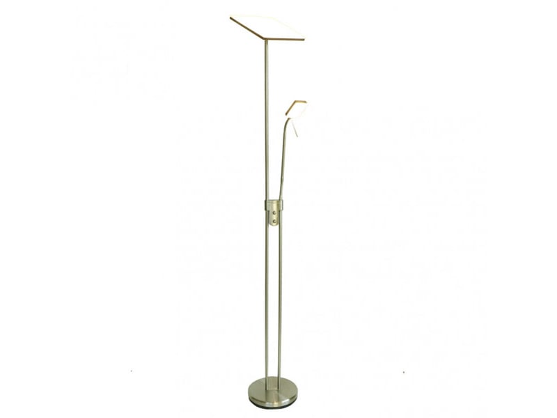  Lampadaire fabrilamp betelgeuse led intégrée coloris cuir 180 x 25,5 x 25,5 cm 135842014 - Conforama A
