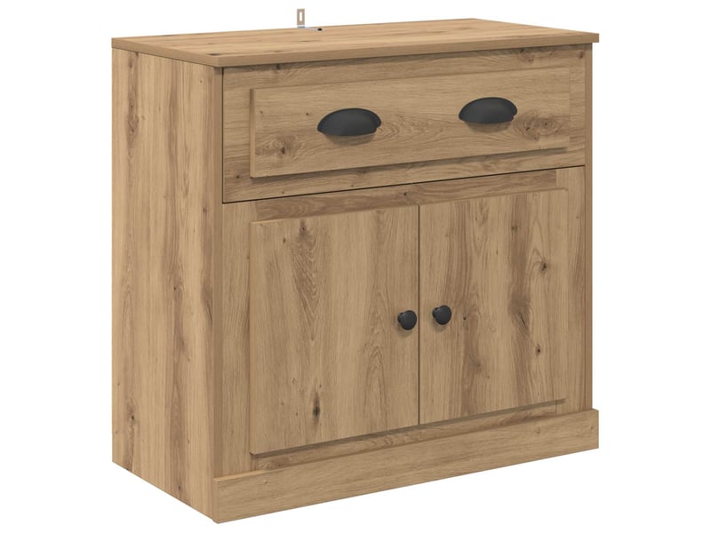  Buffet - haut armoire chêne artisanal 70 x 35,5 x 67,5 cm  - Conforama A