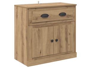 Buffet - haut armoire chêne artisanal 70 x 35,5 x 67,5 cm
