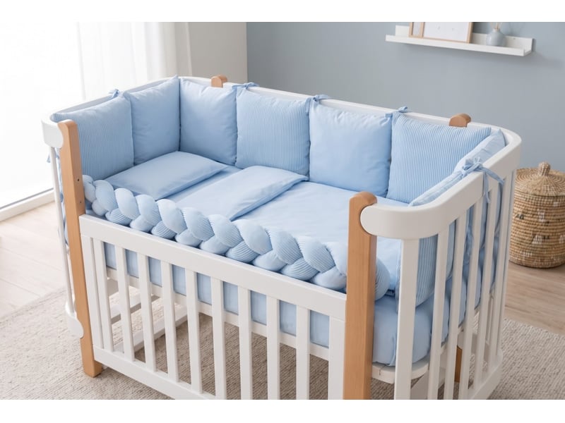  Yappy7in1 - ensemble de literie 7 en 1 - denim 4754010385867 - Conforama B