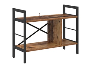 Étagère 3 niveaux, étagère de rangement 75 x 30 x 58,5 cm bois d'ingénierie shl9081