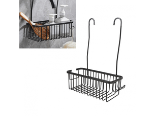 Étagère de rangement pour toilettes, panier de rangement en aluminium grande capacité, organiseur de salle de bain