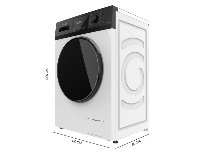 Machine à laver cecotec bolero dresscode 7411 inverter 1200 rpm 7 kg  - Conforama C