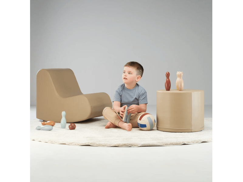  Chaise à bascule couleur beige FT_ROCK_S_08B - Conforama C