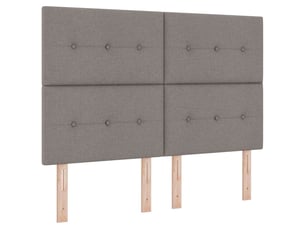 Tete de lit A poser largeur 144 cm taupe