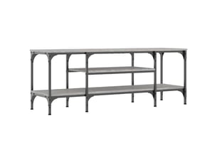 Meuble tv coloris gris 121 cm <strong></strong> <strong></strong>