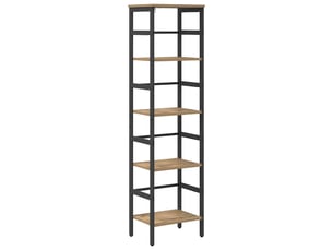 Étagère 4 niveaux, étagère de rangement 40 x 29,5 x 149 cm bois d'ingénierie shl685