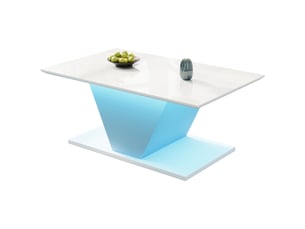 Table basse  coloris blanc <strong></strong> <strong></strong>