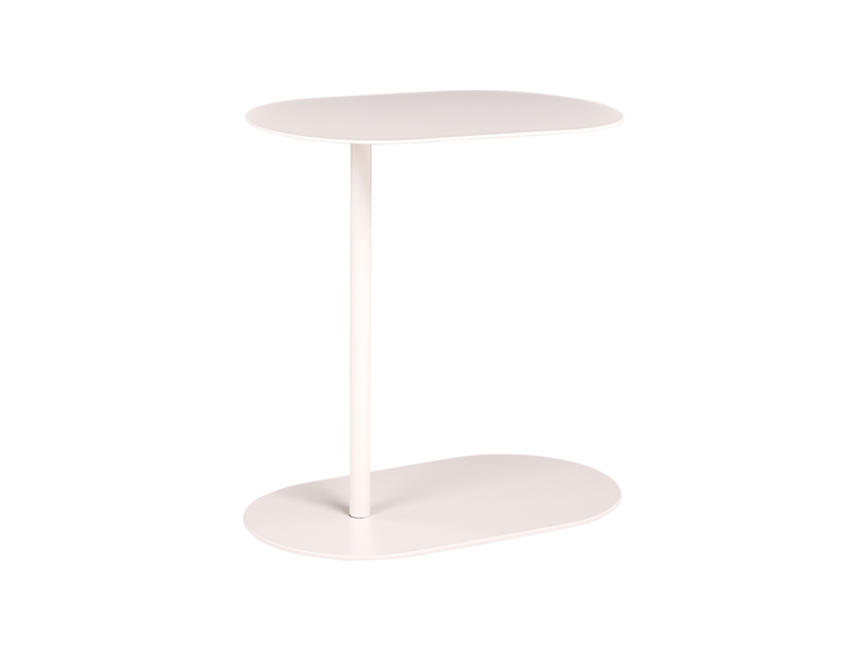  Table d'appoint mille métal blanc cassé  - Conforama A