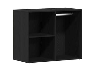 Armoire     <strong></strong> <strong></strong> coloris noir largeur 80 cm