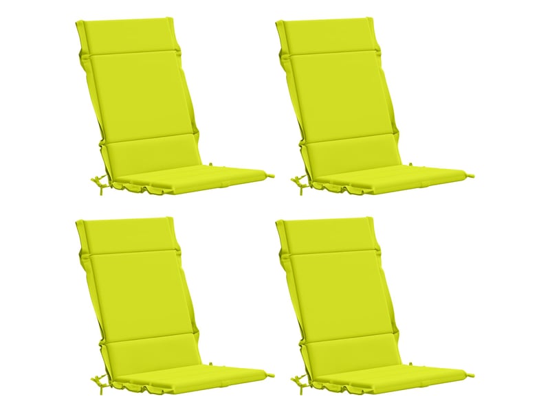  Lot de 4 coussins de chaise à dossier haut  gemert cf59319  - Conforama A