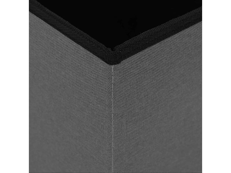  Banc chambre, banc de rangement pliable gris clair lin  - Conforama E
