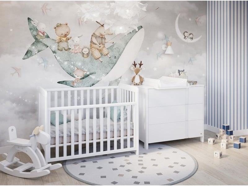  Yappylull - lit bébé 120x60 cm - blanc 4754010388608 - Conforama B